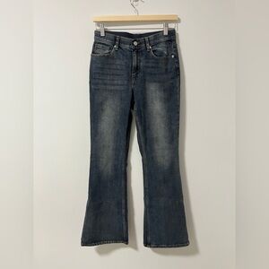 SPAO 🇰🇷 Y2K Bootleg Blue Denim Jeans Korean fashion